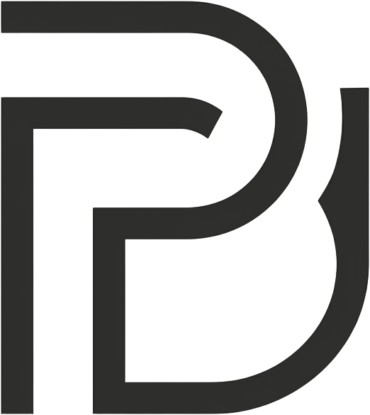 Ben Bowie interlocking B logo